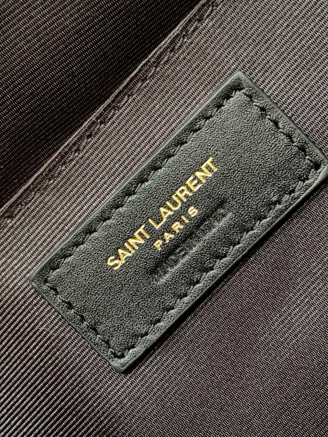 超A貨YSL聖羅蘭包包 lou絎縫皮革相機袋 Saint Laurent Monogram肩背袋 米白色