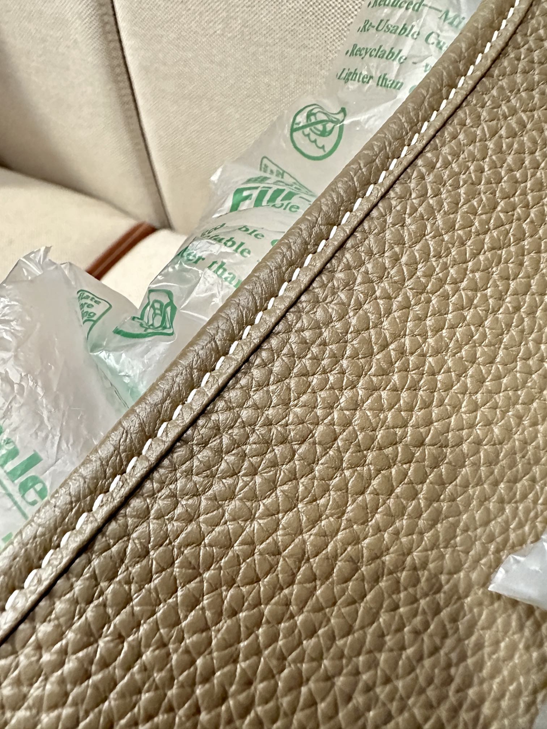 伊芙琳一比一愛馬仕純手工製作大象灰包包