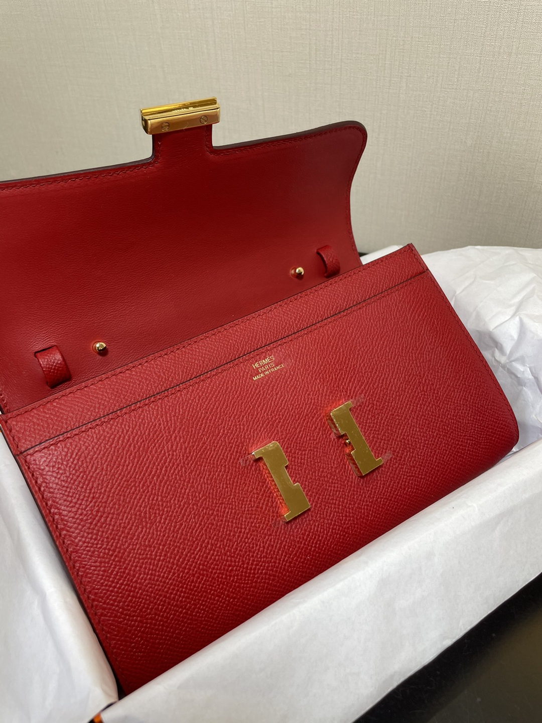 頂級高仿HERMES Constance to go斜挎包頂級TC皮