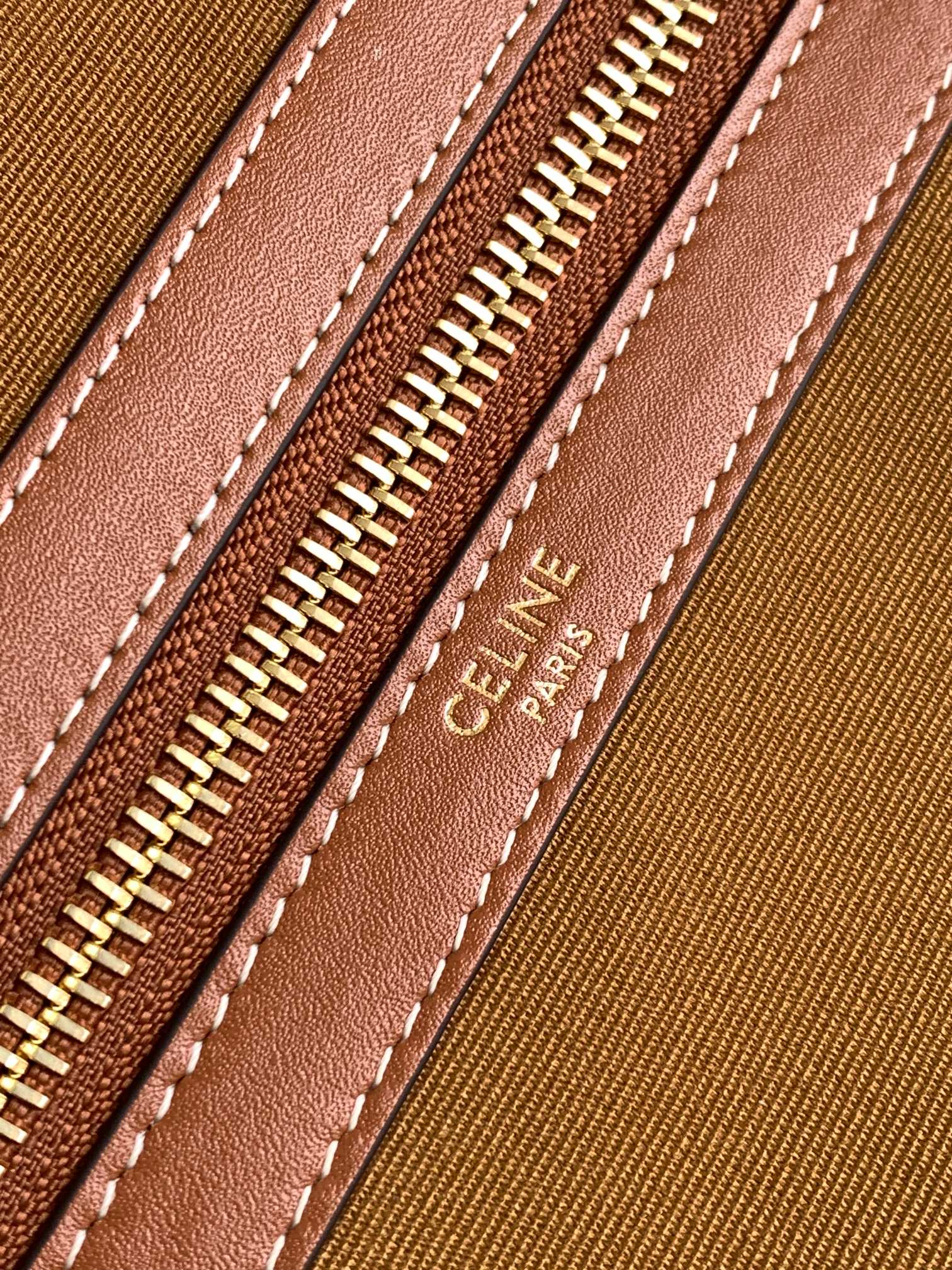 Celine賽琳高仿一比一原單包包 CELINE CABAS小號標誌印花牛皮革手袋
