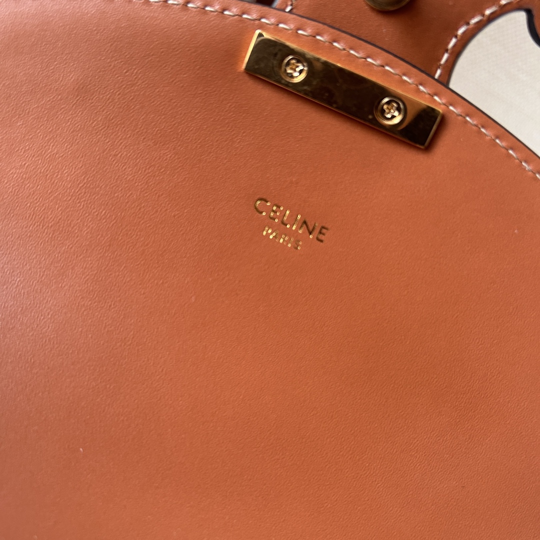 原單高仿Celine賽琳 Basace凯旋门 Besace Cuir Triomphe手袋 斜揹包 帆布