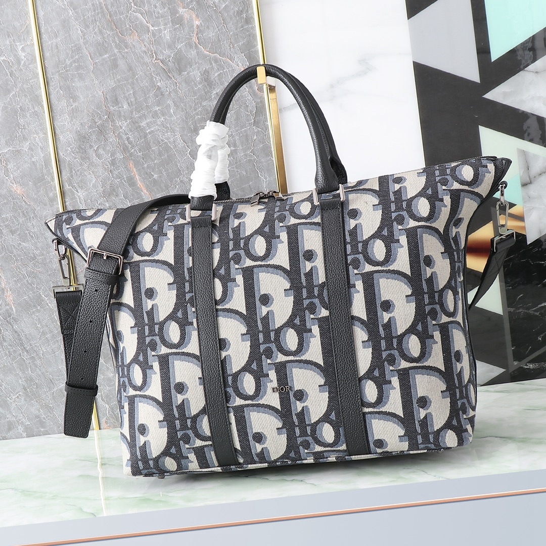 迪奧DIOR原單WEEKENDER 40 履行手袋手提包高級款2024新品