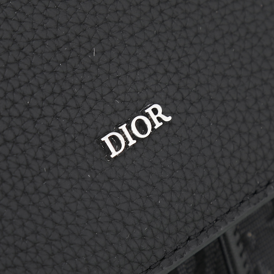 Dior Oblique黑色 高仿精品批發 包包雙肩包黑色提花