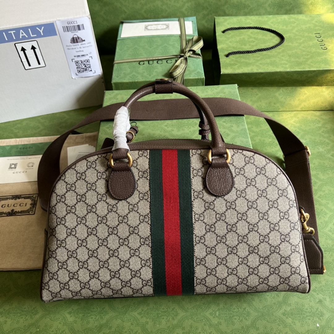 頂級原單Gucci單肩包手提包Gucci Savoy系列保齡球包男女可用