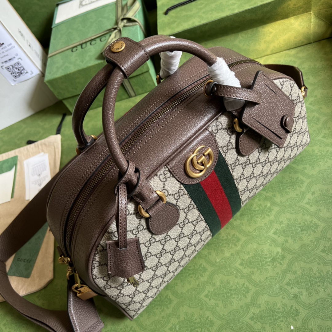 頂級原單Gucci單肩包手提包Gucci Savoy系列保齡球包男女可用