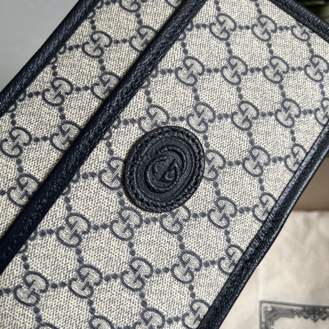 高仿Gucci Supreme帆布女單肩包斜挎包環保材料