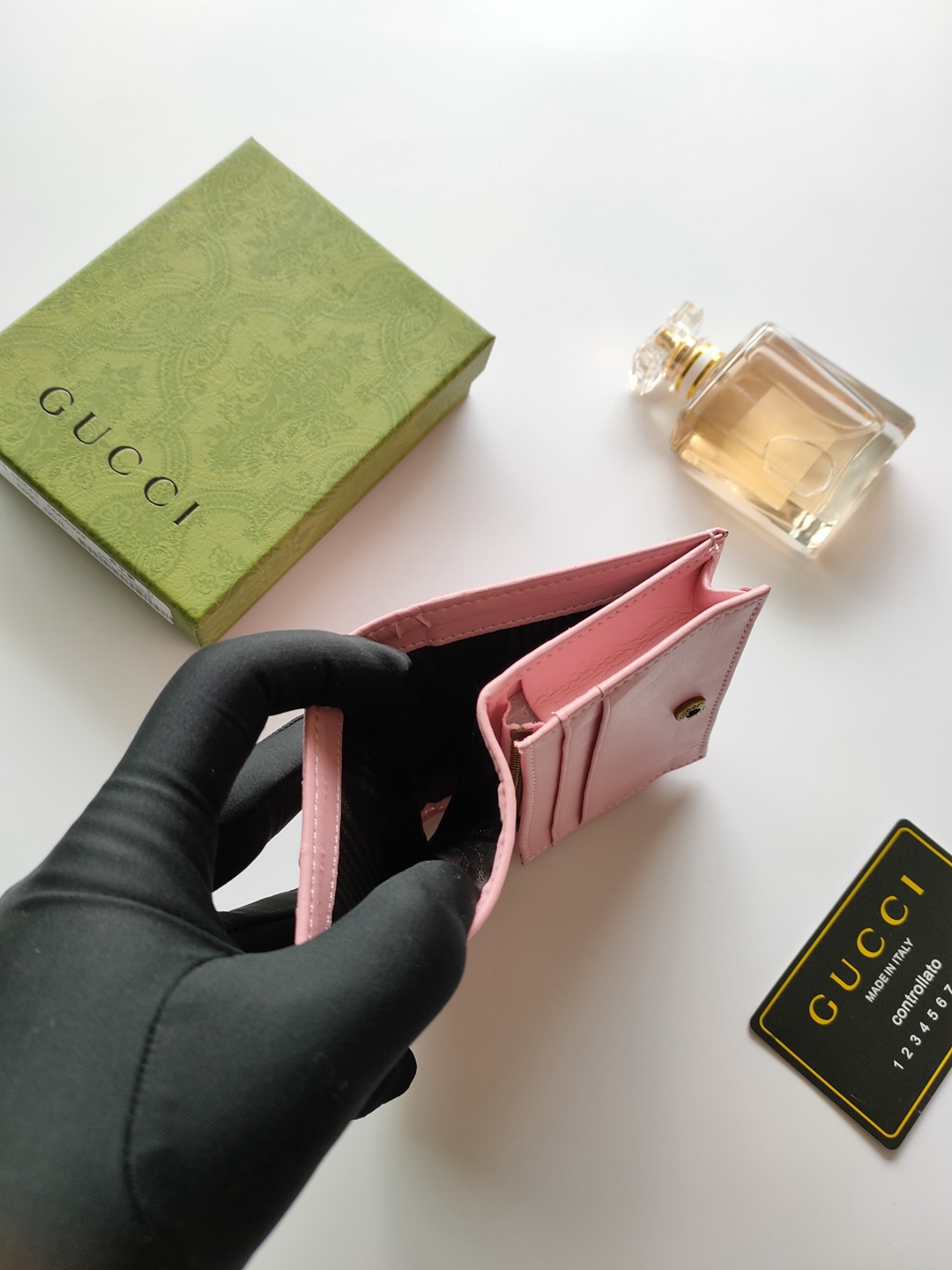 古馳Gucci原單Marmont系列卡包466492錢包女雙折錢包