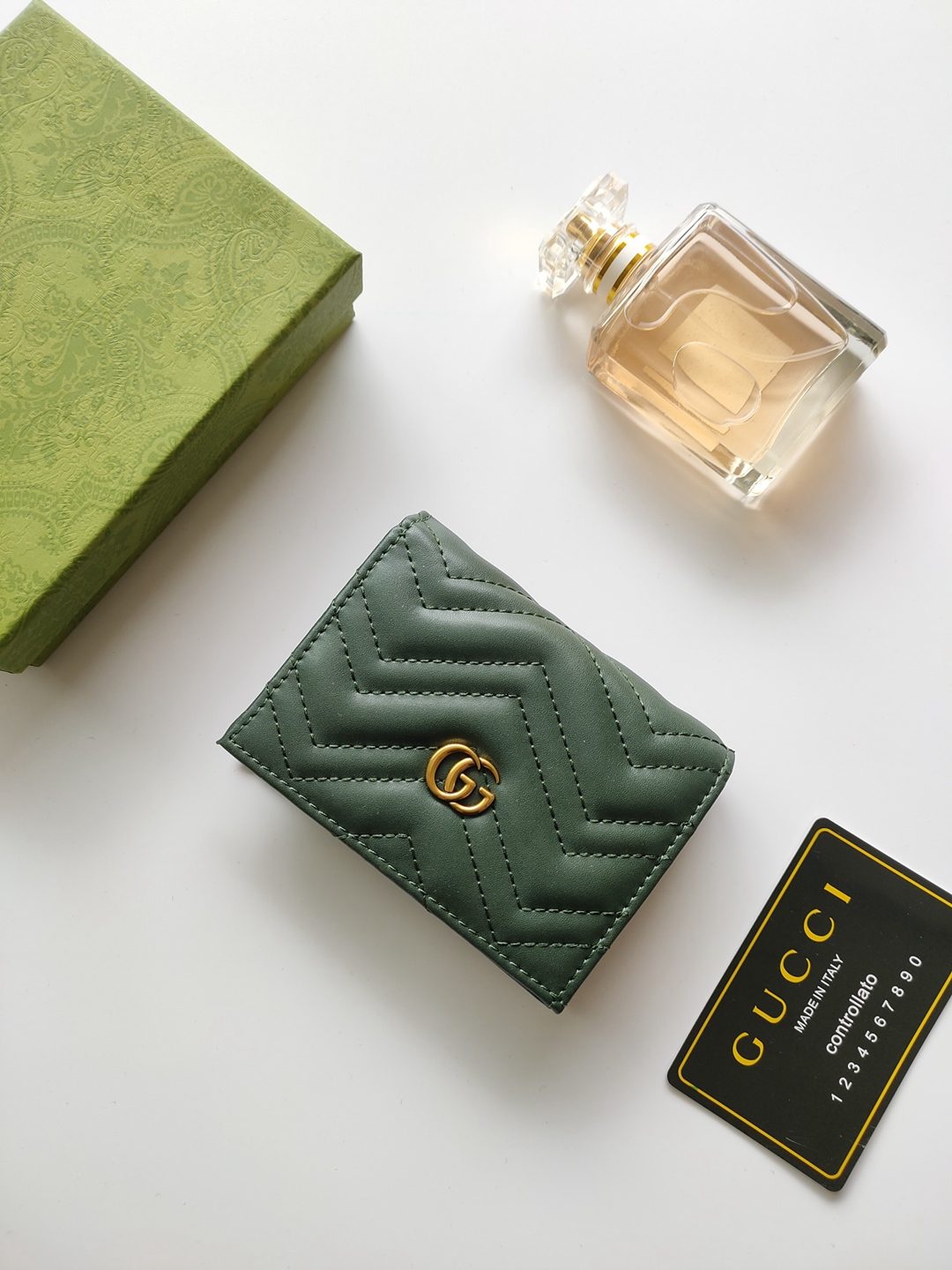 A貨包包古馳Gucci錢包Marmont系列卡包466492女士雙折錢包