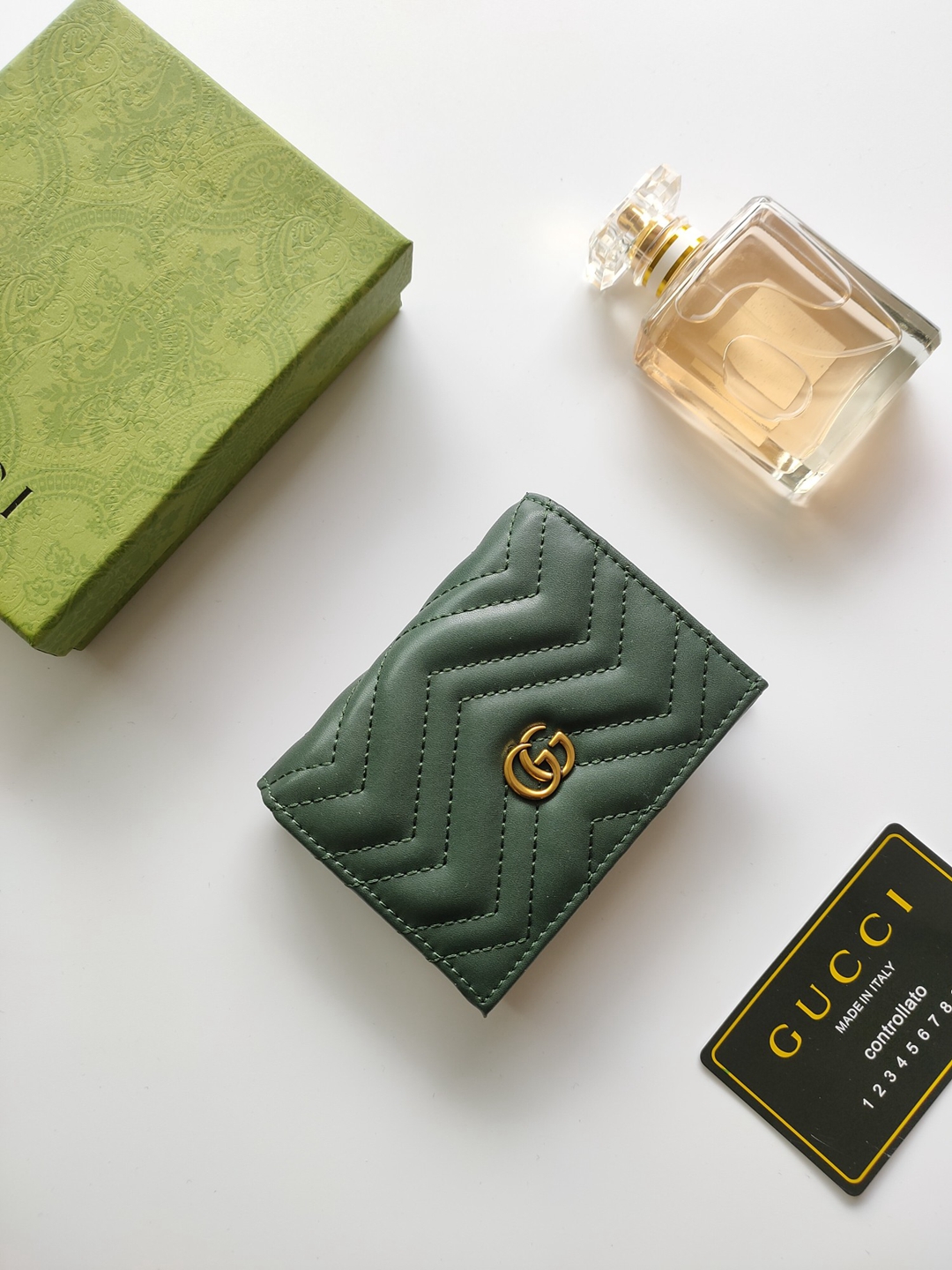 A貨包包古馳Gucci錢包Marmont系列卡包466492女士雙折錢包