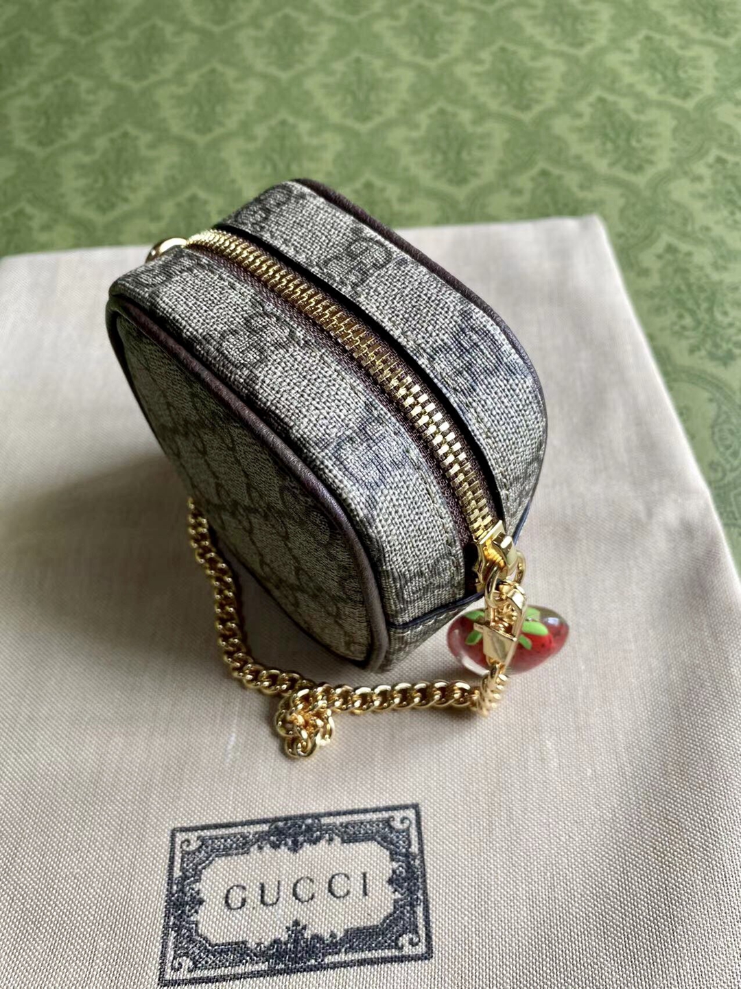 一比一Gucci硬幣錢包女款mini錢包經典款設計8.5CM