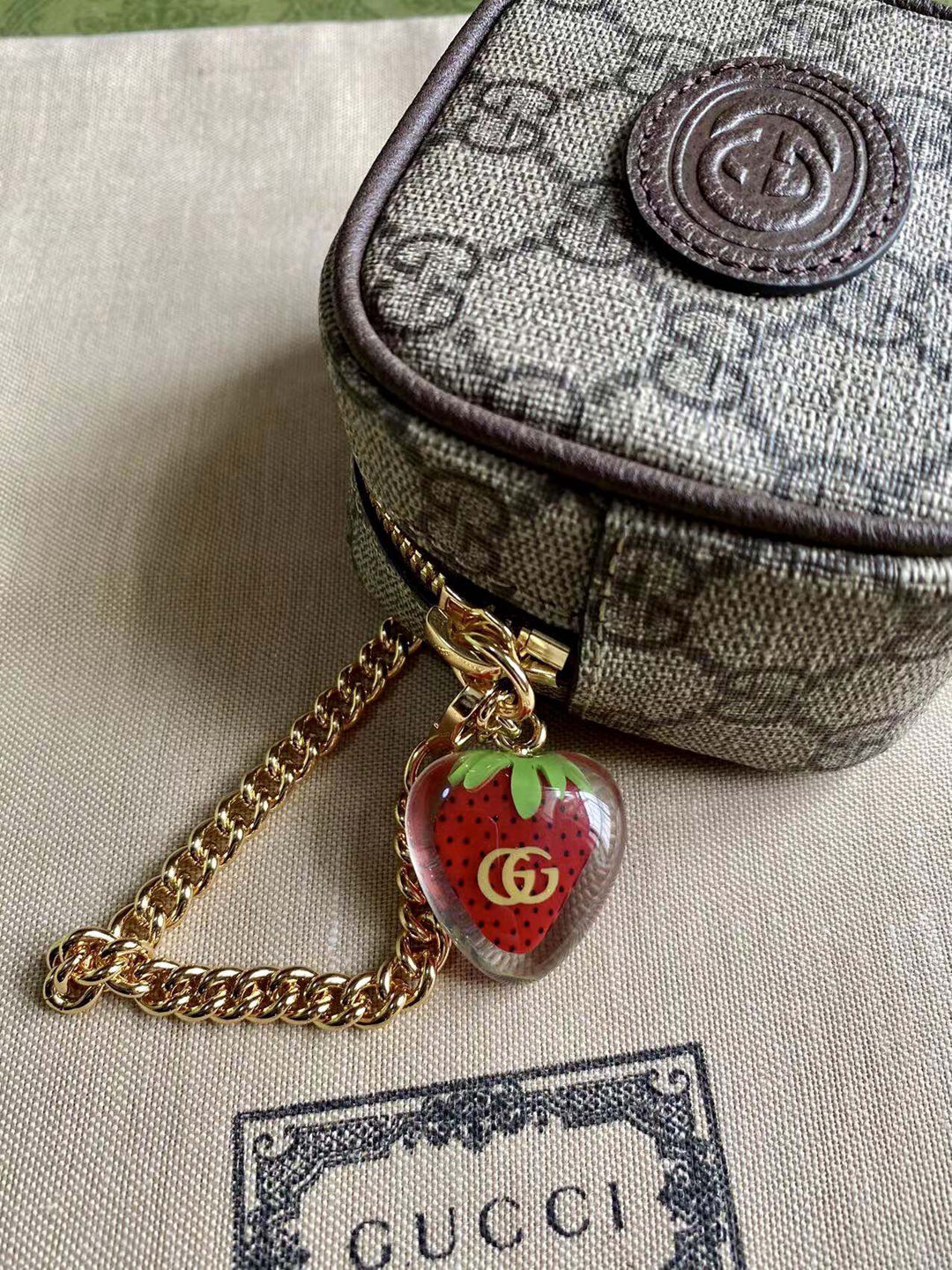 一比一Gucci硬幣錢包女款mini錢包經典款設計8.5CM