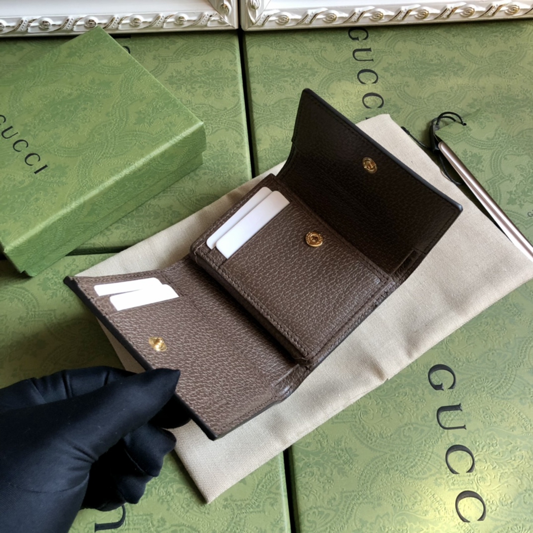 頂級A貨Gucci錢包女士對折包小包523174