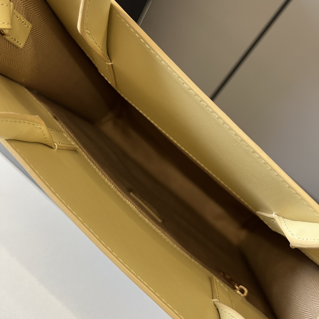 loewe羅意威原單A貨包包 油亮Standard A4 Tote手袋 油黃色