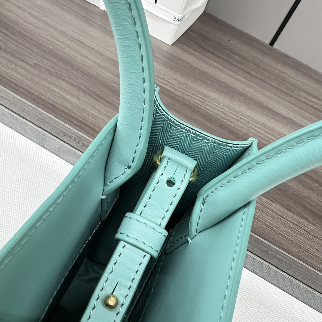 loewe羅意威原單A貨高仿包包 Standard A5 Tote手袋 薄荷綠