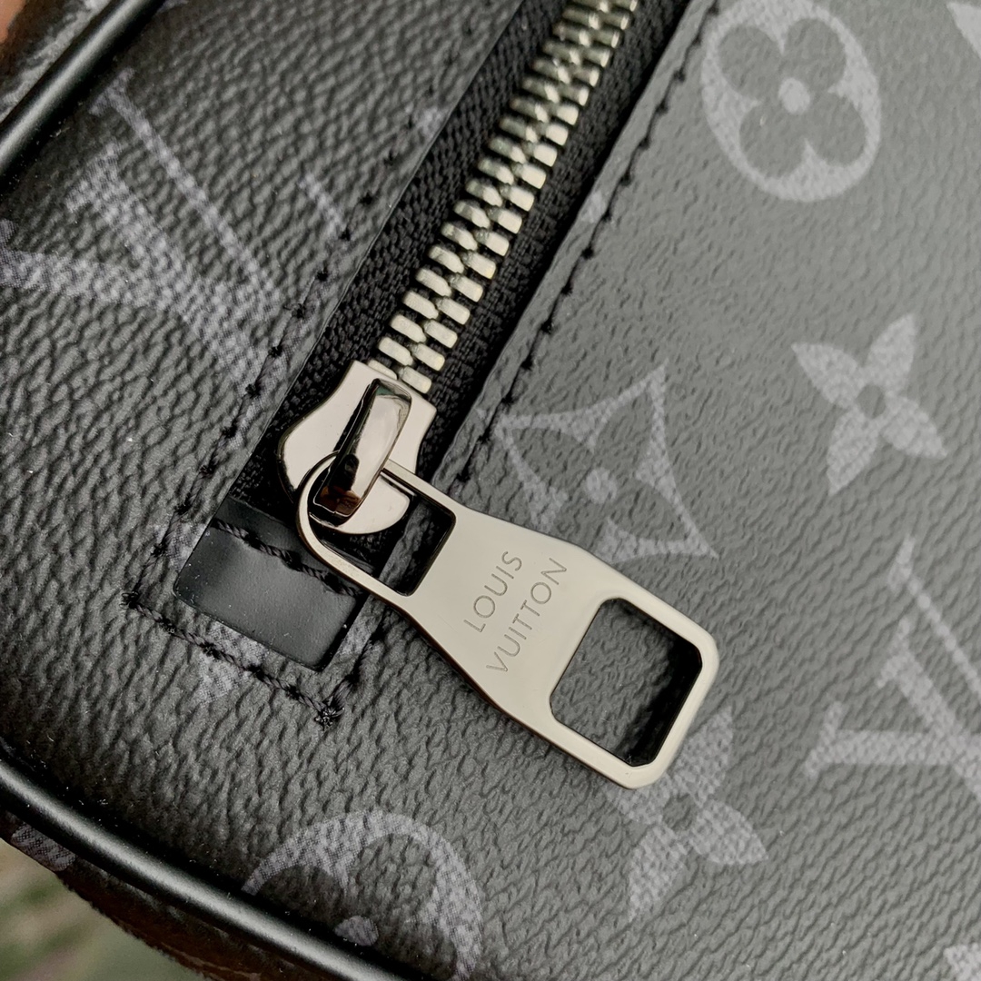 M42838黑花紋Pochette Kasai質感細膩真皮lv原單手拿包錢包