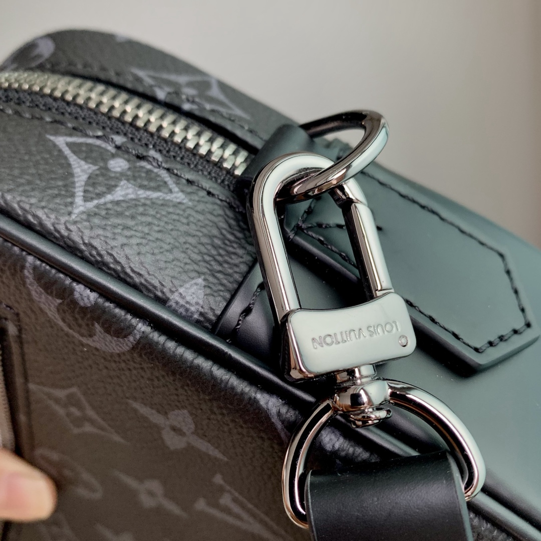 M42838黑花紋Pochette Kasai質感細膩真皮lv原單手拿包錢包