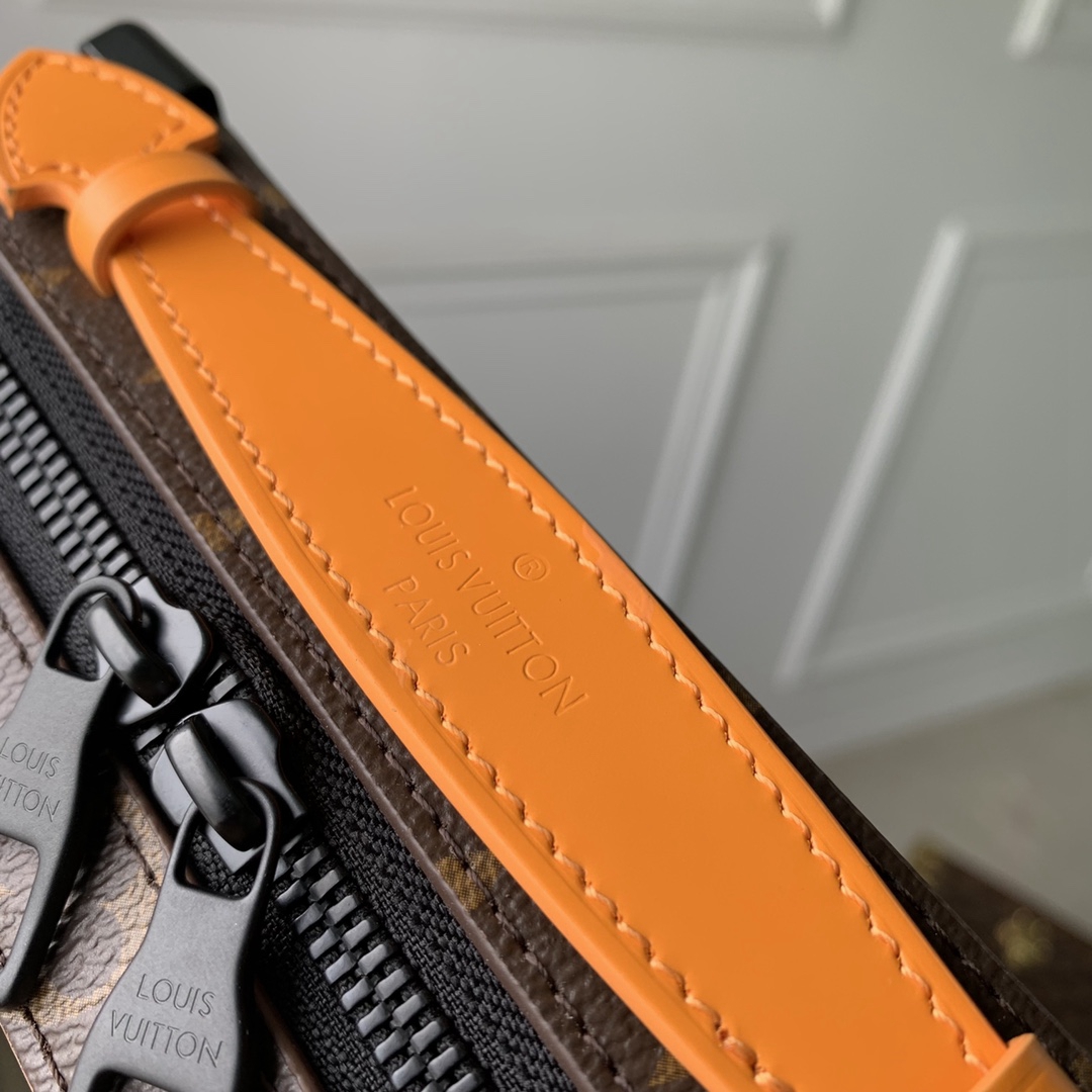 M46689Handle Soft Trunk 手袋lv復刻單肩包斜挎包男女可用