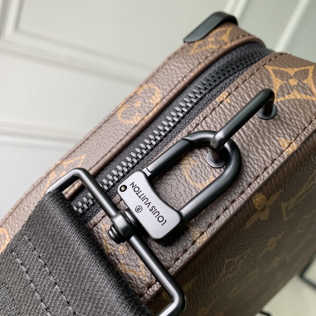 M46689Handle Soft Trunk 手袋lv復刻單肩包斜挎包男女可用