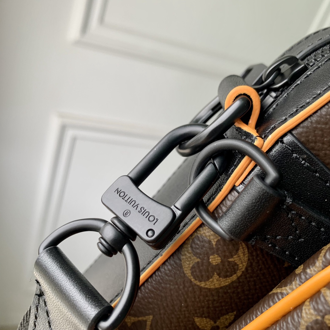 Ｍ46694 Monogram Macassar 帆布lv頂級A貨斜挎包胸包單肩包男女可用