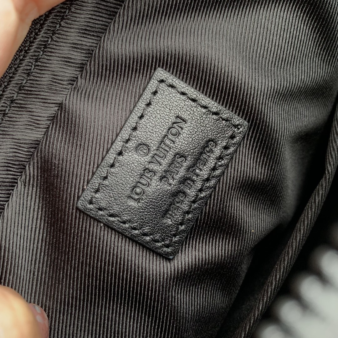 M46694 Monogram Macassar 帆布lv頂級A貨斜挎包胸包單肩包男女可用