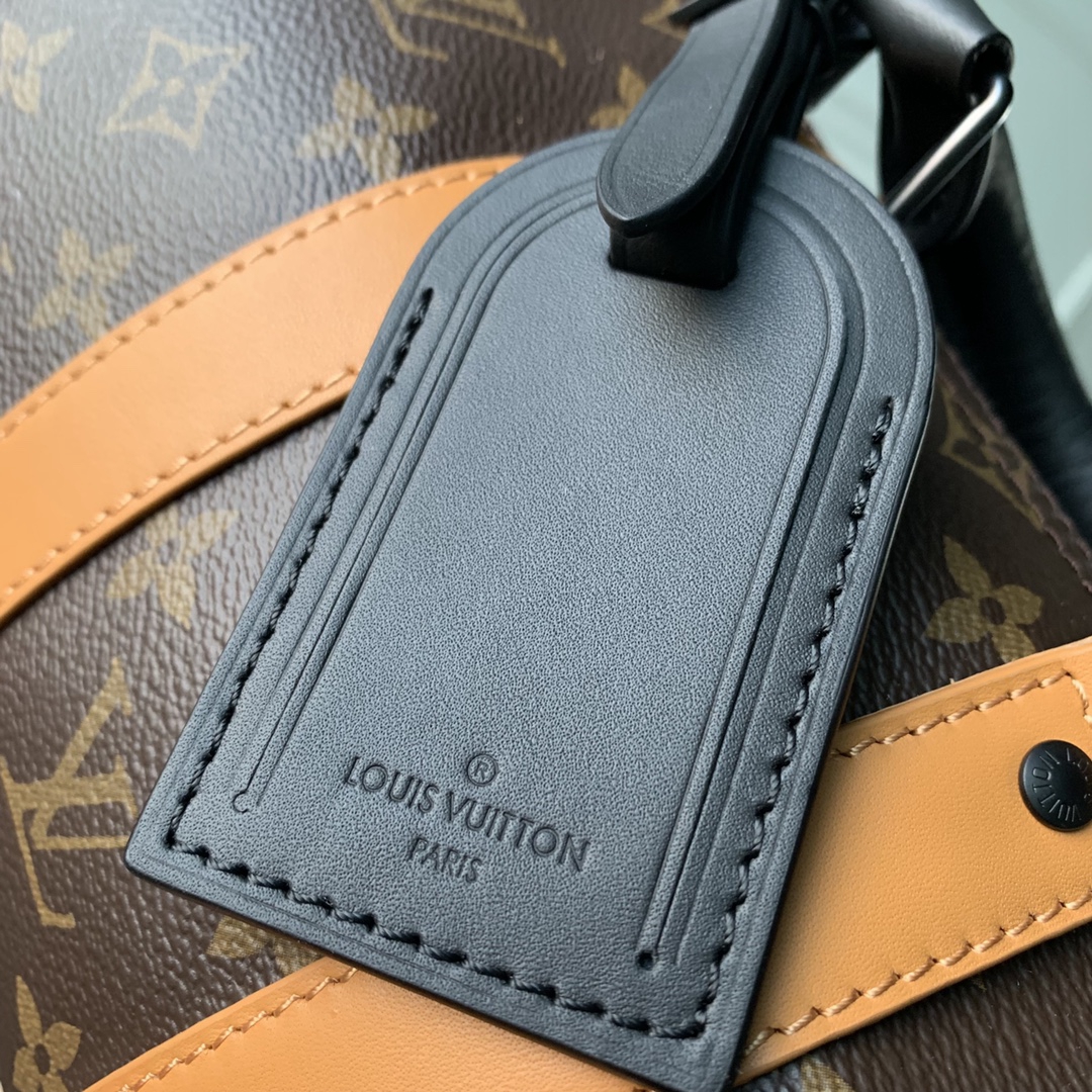 M46687枕頭包Keepall 手袋旅行袋经典轮廓lv高仿手提包