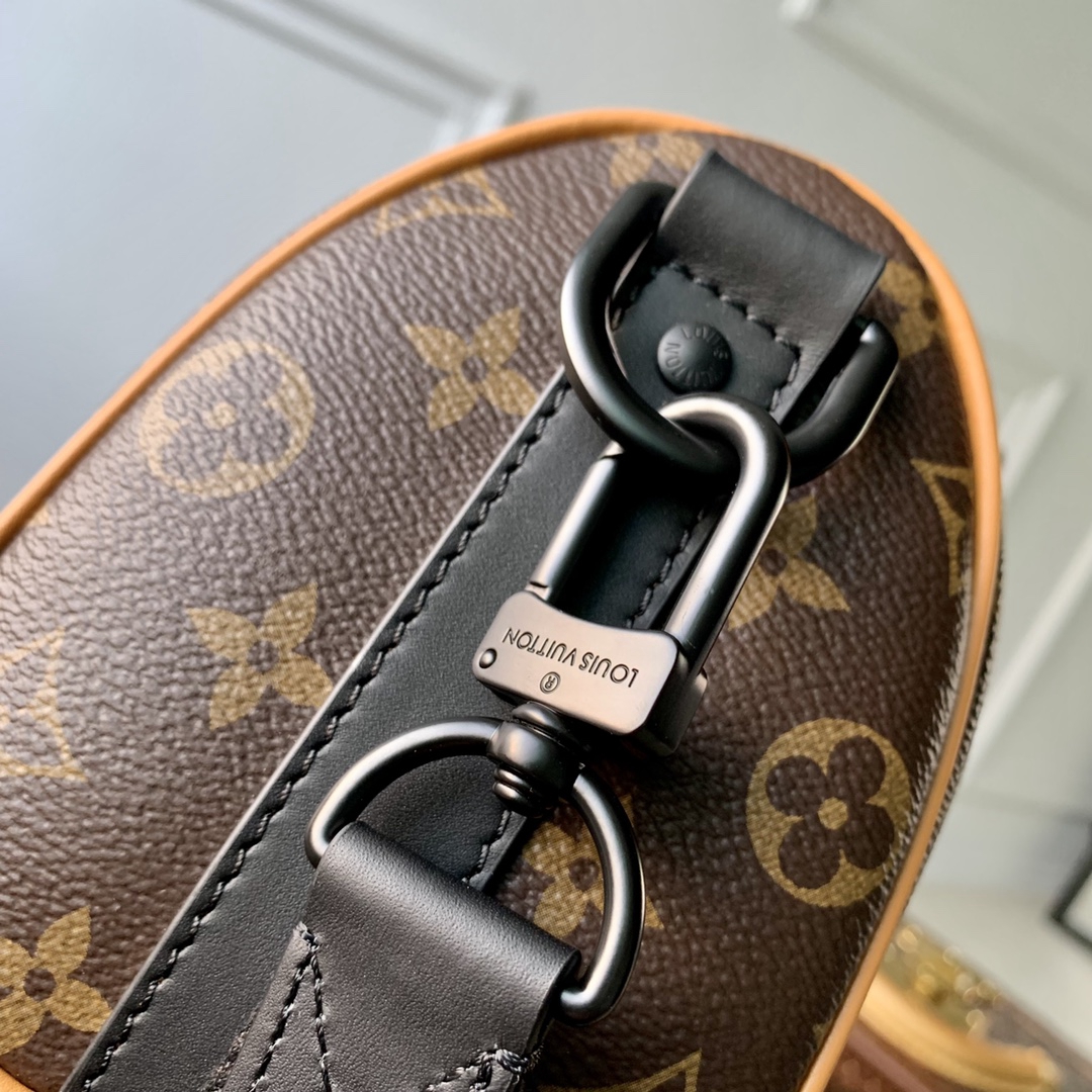 M46687枕頭包Keepall 手袋旅行袋经典轮廓lv高仿手提包