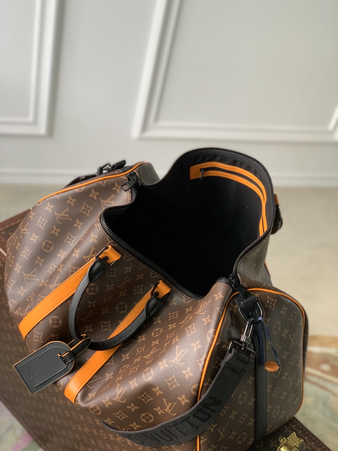 KEEPALL BANDOULIÈRE 55 旅行袋 M46703lv頂級原單手提包