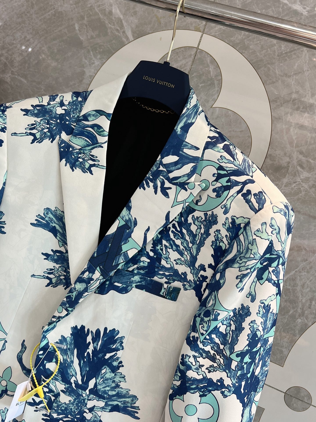 專櫃同步 LV高仿 老花點綴 新品西服男士西裝外套