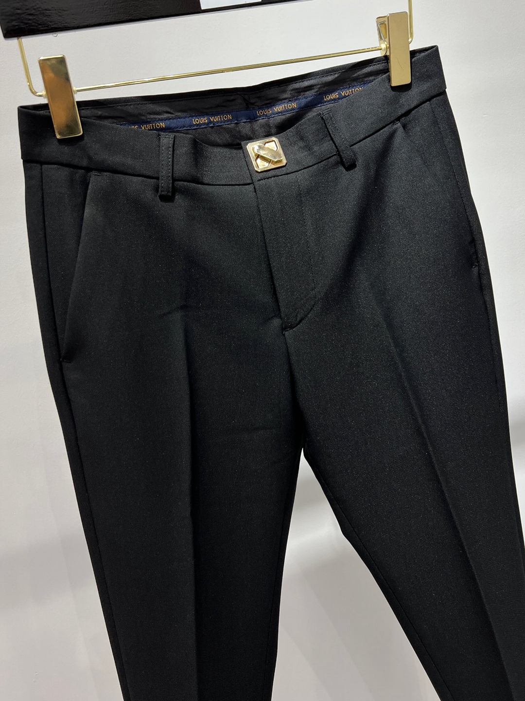 專櫃同步LV頂級高仿九分西褲新品