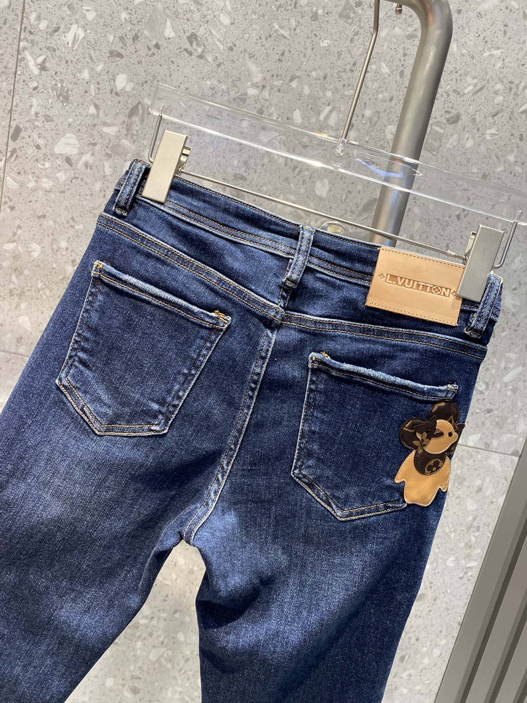 原單LV2024新品高端牛仔褲女裝