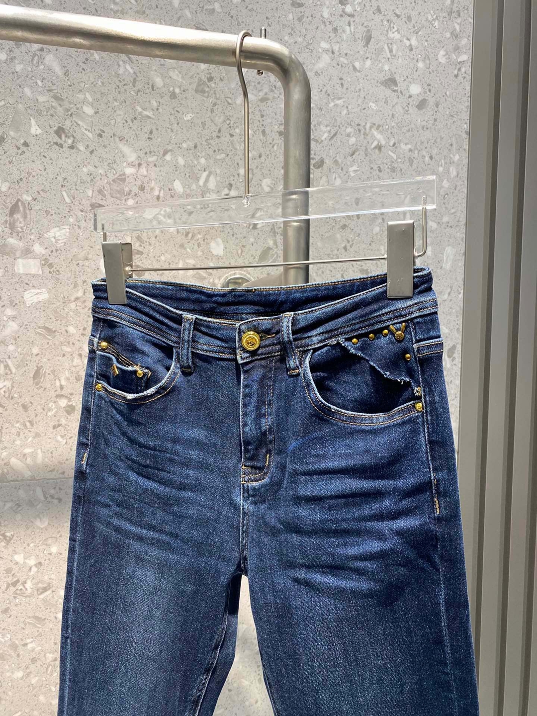 原單LV2024新品高端牛仔褲女裝