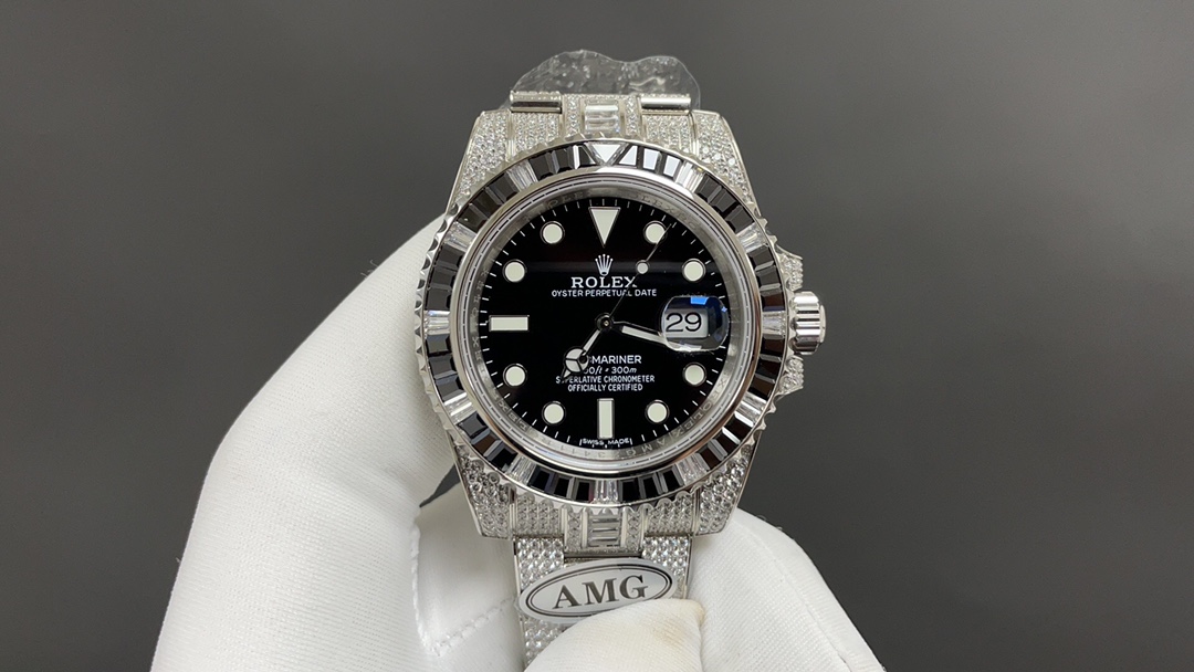 一比一復刻ROLEX116769TBR-74779B最昂貴的勞力士滿天星腕錶