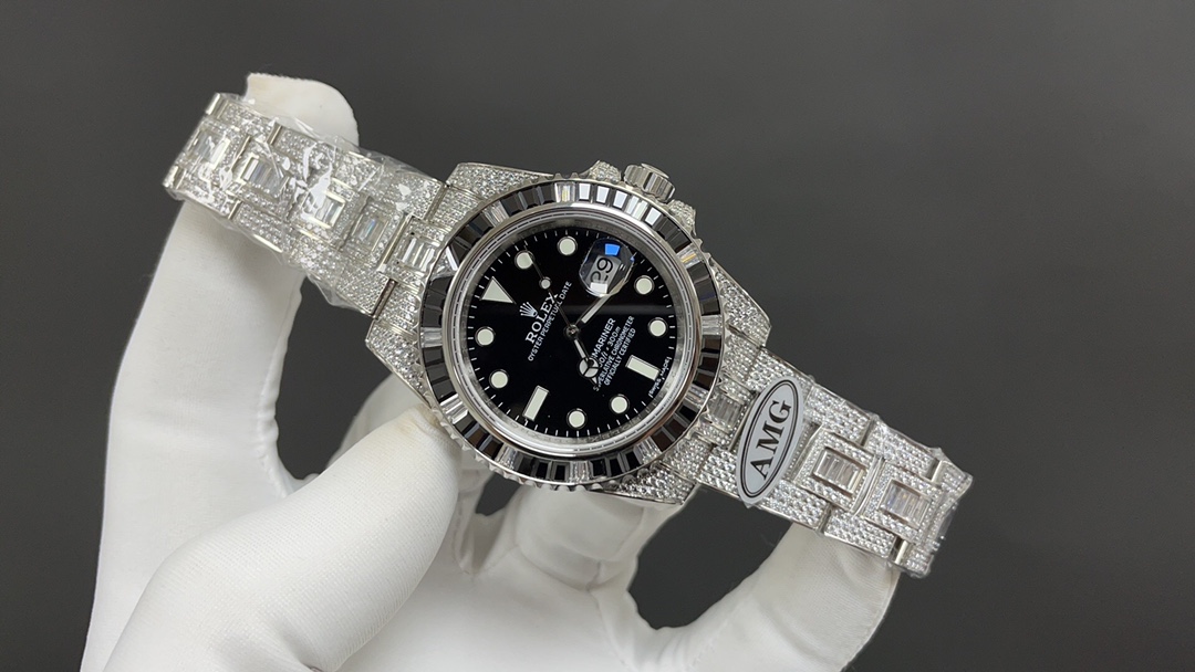 一比一復刻ROLEX116769TBR-74779B最昂貴的勞力士滿天星腕錶