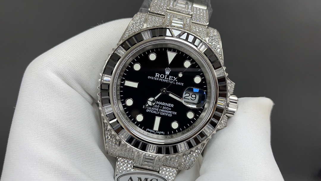 一比一復刻ROLEX116769TBR-74779B最昂貴的勞力士滿天星腕錶
