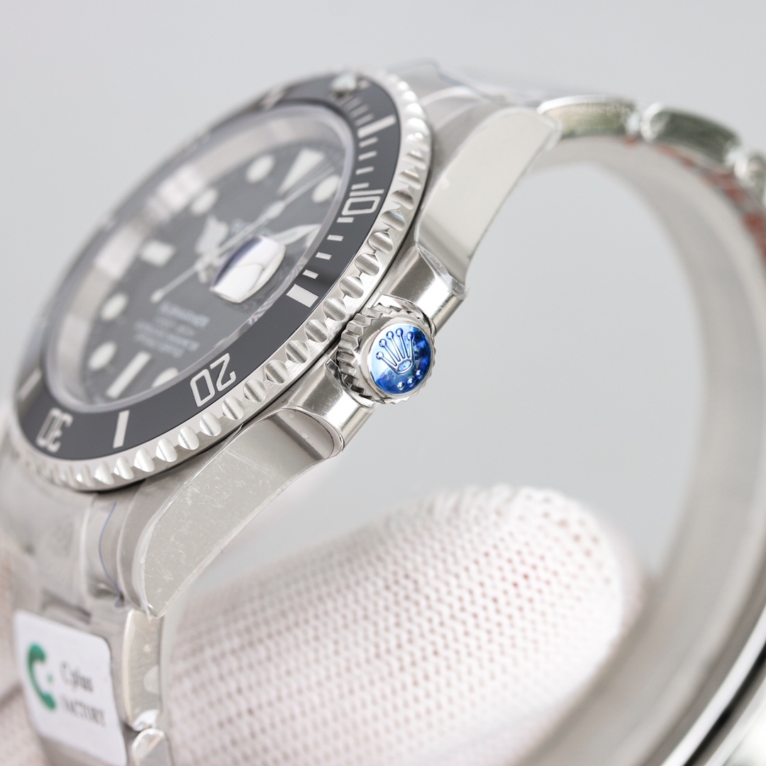 獨特最新黑圈口高版本高仿勞力士手錶41mm