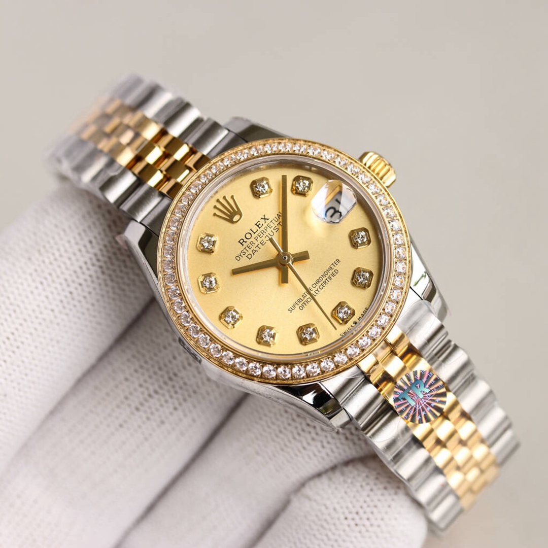 TR Factory全新力作 復刻n廠Rolex女裝日誌型31MM日誌型腕錶
