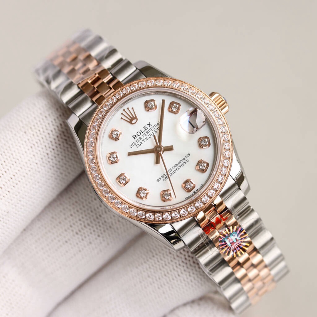 TR Factory全新力作 復刻n廠Rolex女裝日誌型31MM日誌型腕錶