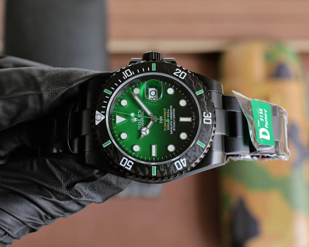 ROLEX勞力士DIW Submariner PARAKEET高仿腕錶904L剛手錶