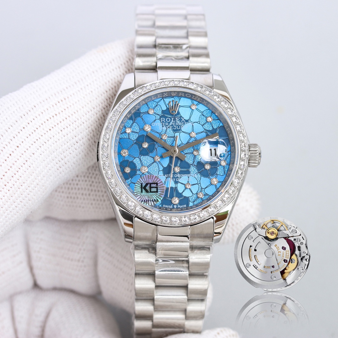 高仿Rolex劳力士2236機芯31mm系列腕錶防水手錶