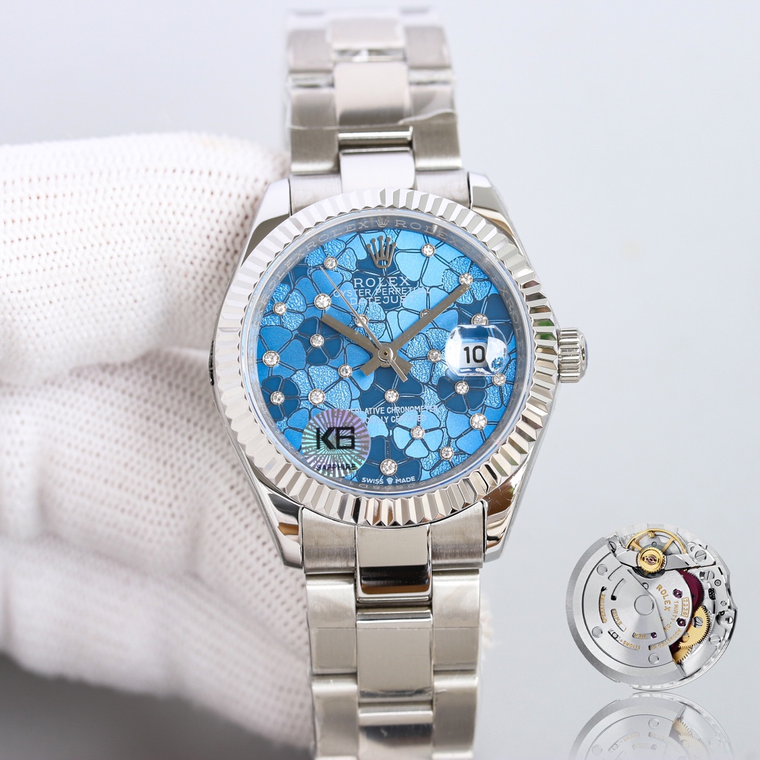 高仿Rolex劳力士2236機芯31mm系列腕錶防水手錶