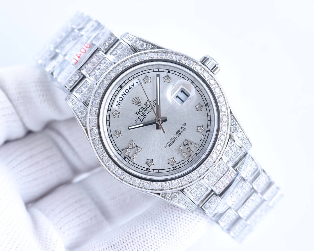 V3Rolex高仿勞力士41mm日志型機械表原裝進口機芯904剛