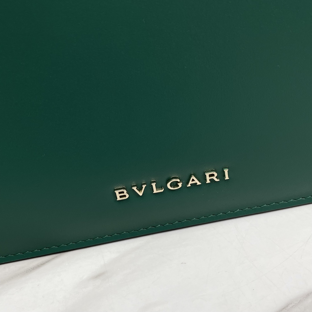 高仿BVLGARI寶格麗包 Serpenti Forever 中型肩背包手袋斜揹包 緑色