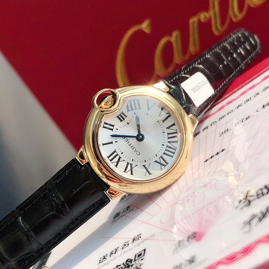 復刻Cartier卡地亞手錶Ballon Bleu de Cartier 藍色氣球高仿腕錶