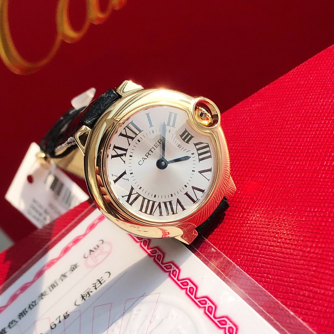 復刻Cartier卡地亞手錶Ballon Bleu de Cartier 藍色氣球高仿腕錶