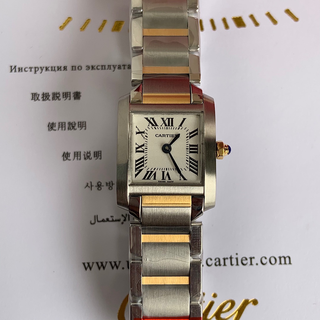 頂級卡地亞Tank Francaise20mm25mm一比一手錶高端腕錶