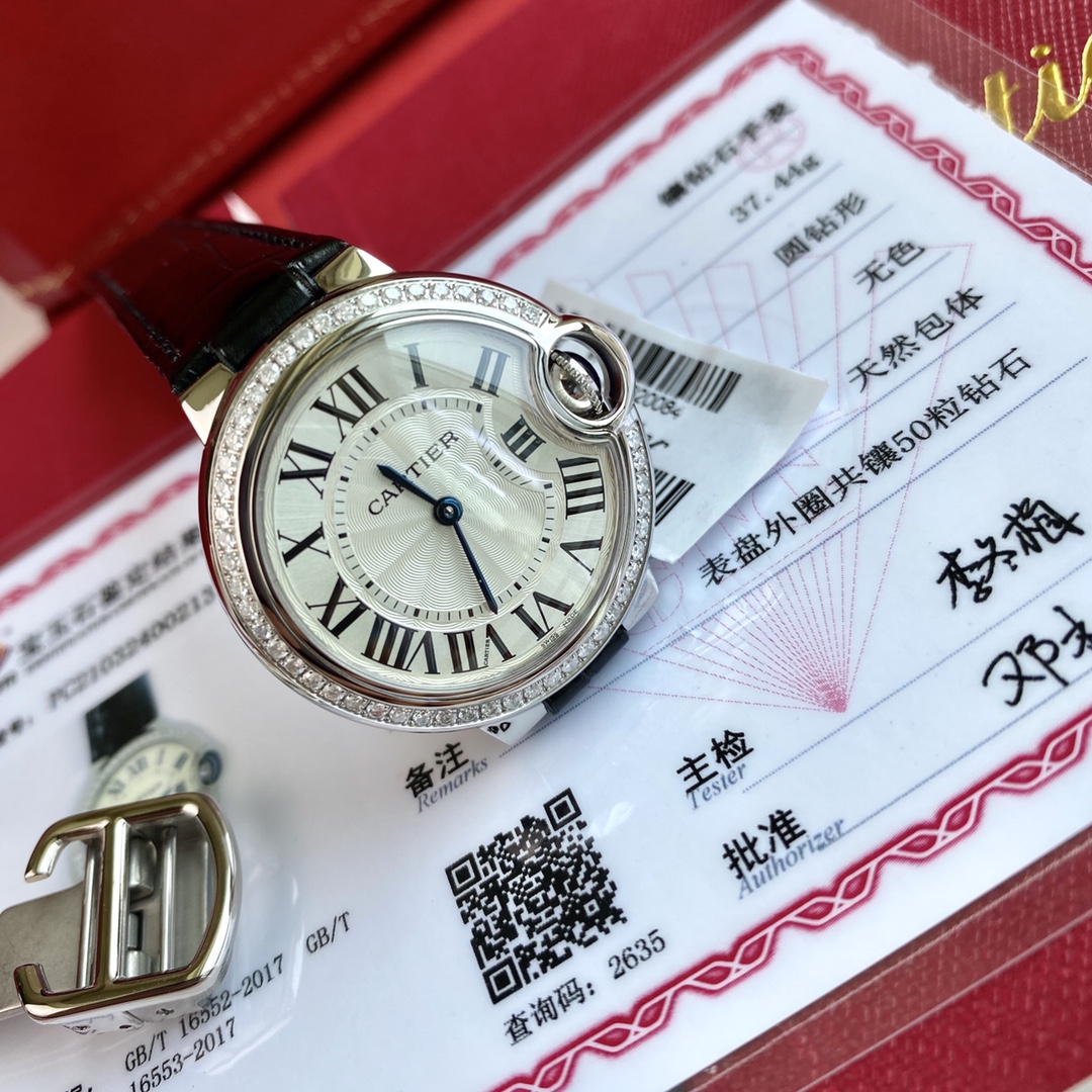 鱷魚皮石英機芯 頂級復刻33mm卡地亞精仿手錶 N廠腕錶
