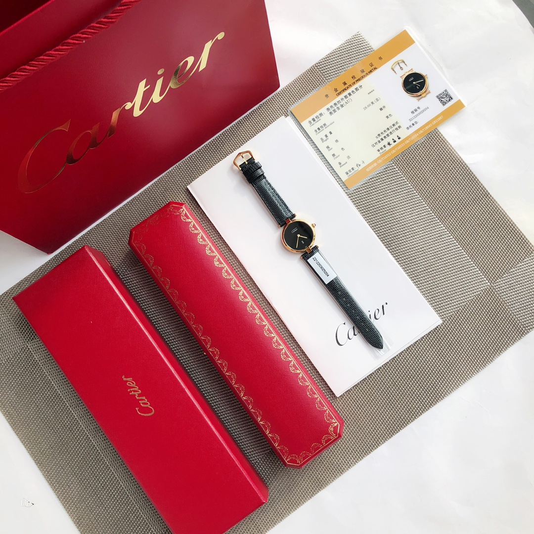Cartier18k渠道貨頂級復刻卡地亞腕錶 男裝手錶