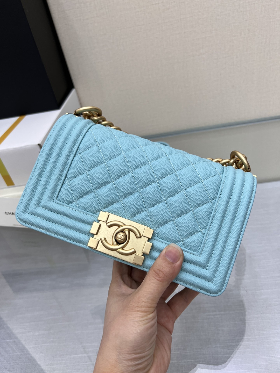 香奈兒𝐋𝐞𝐛𝐨𝐲系列 67085/67086高仿精品包包 可批發零售