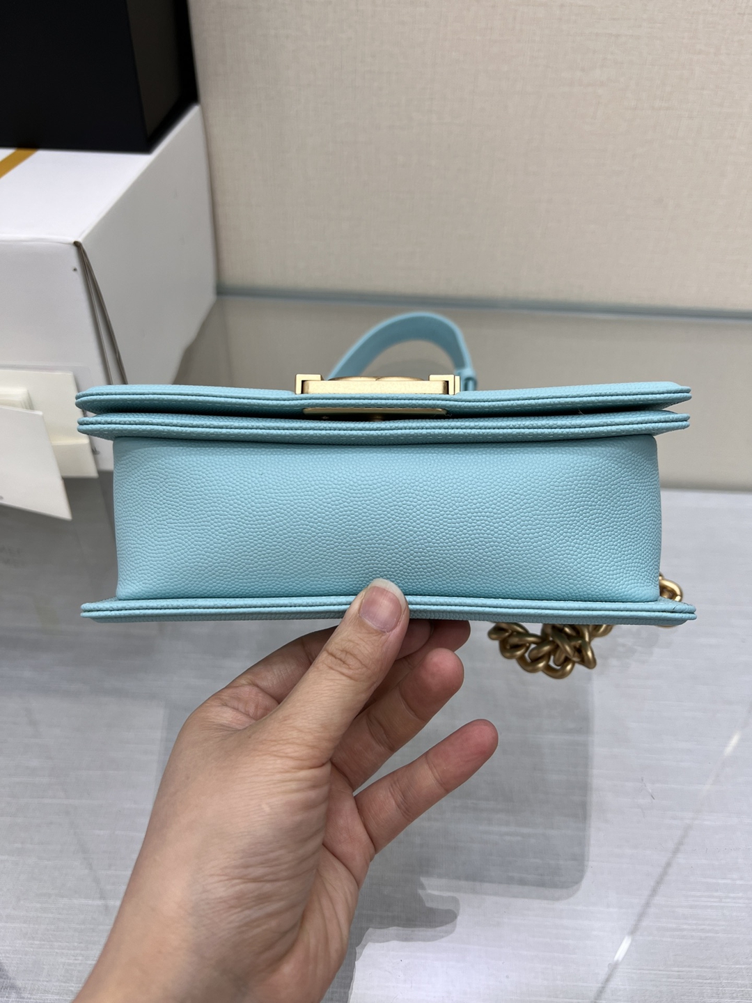 香奈兒𝐋𝐞𝐛𝐨𝐲系列 67085/67086高仿精品包包 可批發零售