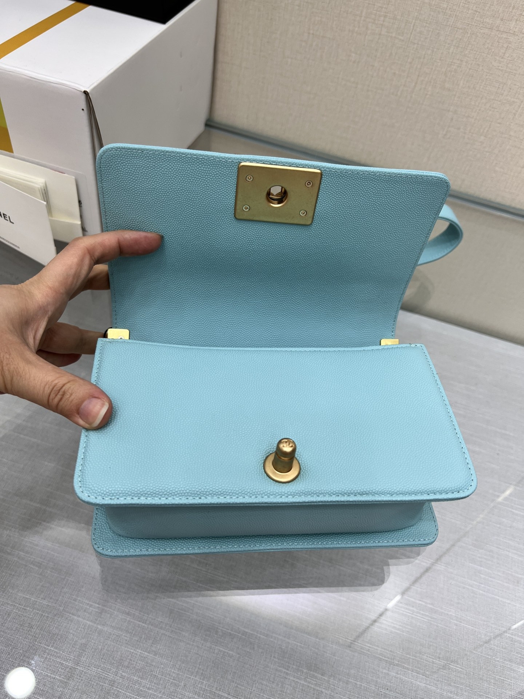 香奈兒𝐋𝐞𝐛𝐨𝐲系列 67085/67086高仿精品包包 可批發零售